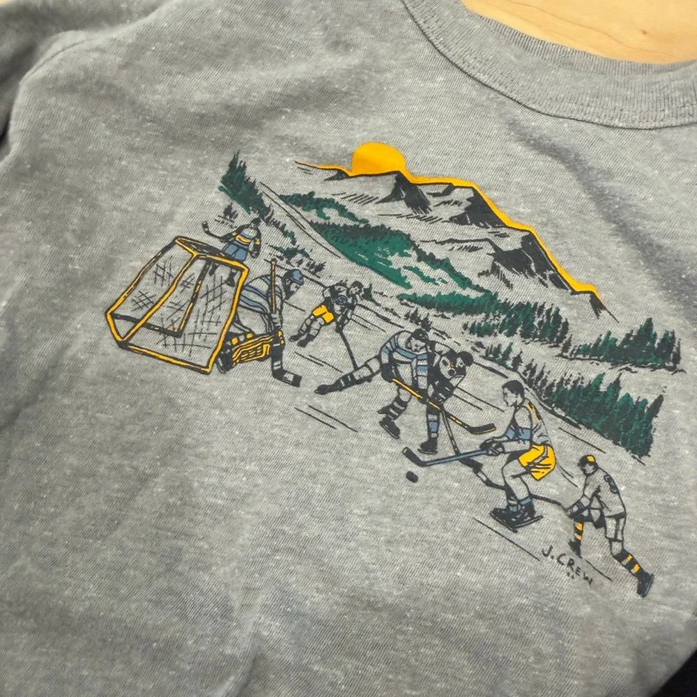 Crewcuts Charcoal Gray Tee